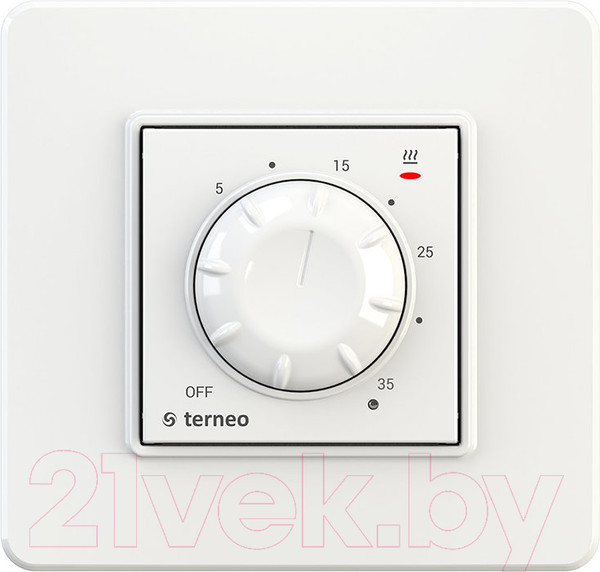 Изображение товара Терморегулятор для климатической техники Terneo Rol (белый)