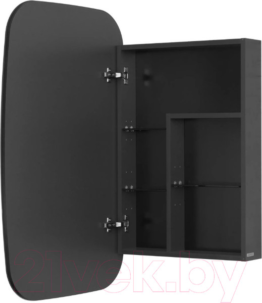 Изображение товара Шкаф с зеркалом для ванной Акватон Сохо 60 L (1A258302AJA0L)