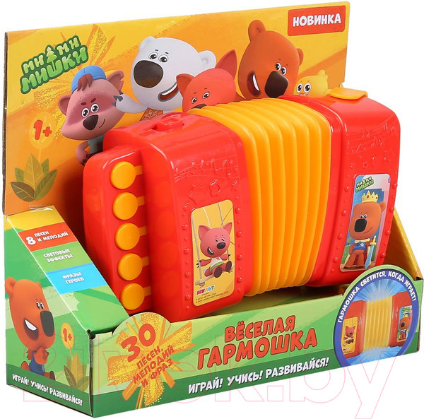 Изображение товара Развивающая игрушка Умка Ми-ми-мишки. Веселая гармошка / HT681-R2