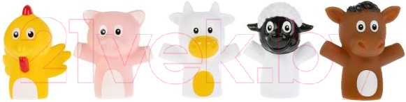 Изображение товара Набор пальчиковых кукол Капитошка Домашние животные / LXFHA02-2019