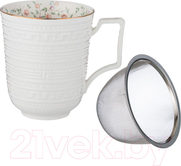 Изображение товара Кружка Lefard Фабьен / 760-639 (с крышкой и ситечком)