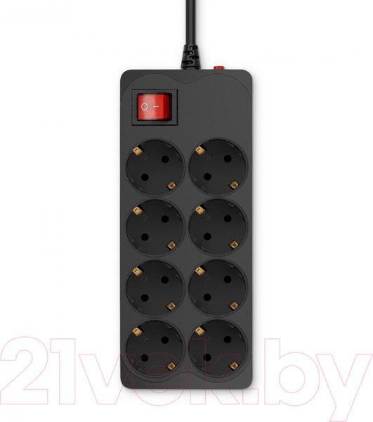 Изображение товара Сетевой фильтр Buro 800SH-5-B (черный)