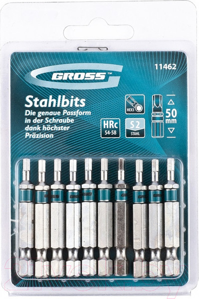 Изображение товара Набор бит Gross Hex 11462