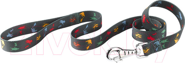 Изображение товара Поводок Ferplast Club Circus G20/120 (рисунок, зеленый)