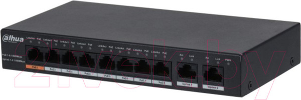 Изображение товара Коммутатор Dahua DH-PFS3010-8GT-96