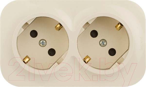 Изображение товара Розетка Legrand Quteo 782267 (слоновая кость)