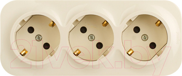 Изображение товара Розетка Legrand Quteo 782268 (слоновая кость)