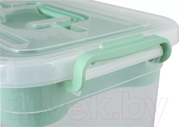 Изображение товара Контейнер для хранения Полимербыт Важные мелочи / 80902 (6.5л)