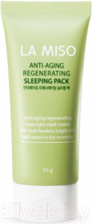Изображение товара Маска для лица кремовая La Miso Антивозрастная восстанавливающая ночная (50мл)