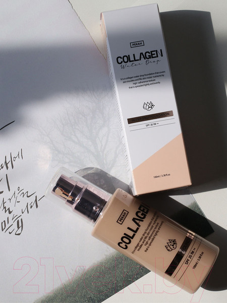 Изображение товара Тональный крем Pekah Collagen Water Drop 23 тон натурально бежевый (100мл)