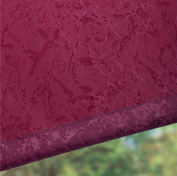 Изображение товара Рулонная штора Lm Decor Жаккард LM 66-31 180x185 (бордовый)