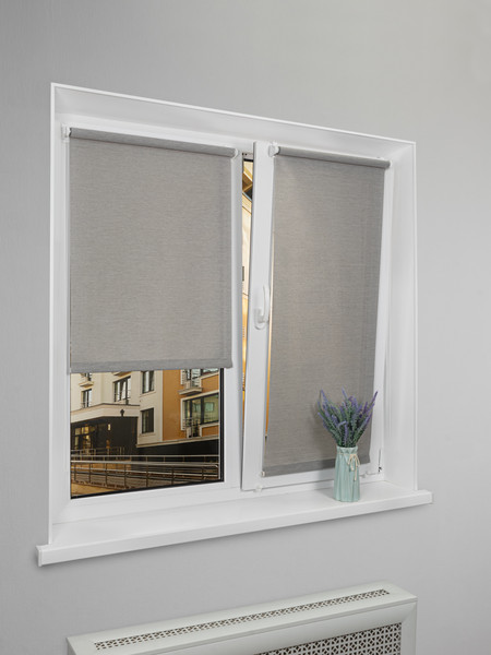 Изображение товара Рулонная штора Lm Decor Шайн LM 42-02 130x170 (серый)