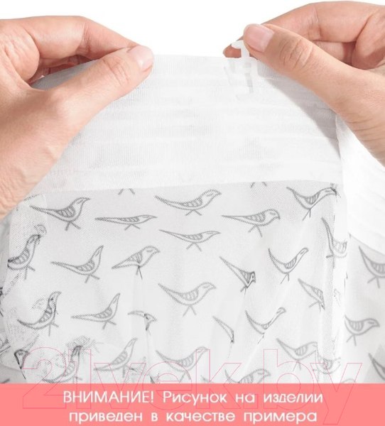 Изображение товара Гардины JoyArty Полосатый холод / tul_31552 (2шт, 145x180)