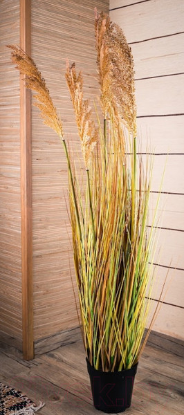 Изображение товара Искусственное растение Merry Bear Home Decor Микс трава-тростник желтеющий / KD3406-109-22