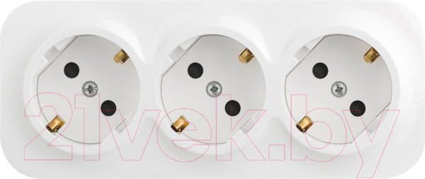 Розетка Legrand Quteo 782238 (белый)