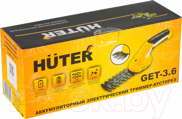 Изображение товара Кусторез аккумуляторный Huter GET-3.6 (70/1/28)