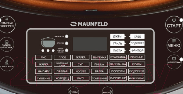 Изображение товара Мультиварка Maunfeld MF-1621BR