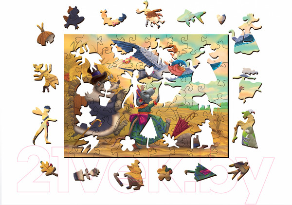 Изображение товара Пазл Нескучные игры Страна Сказок. Дюймовочка / 8321