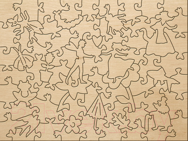 Изображение товара Пазл Нескучные игры Страна Сказок. Дюймовочка / 8321