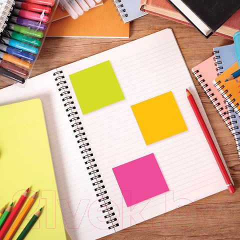 Изображение товара Блок для записей Staff Неоновый / 129349