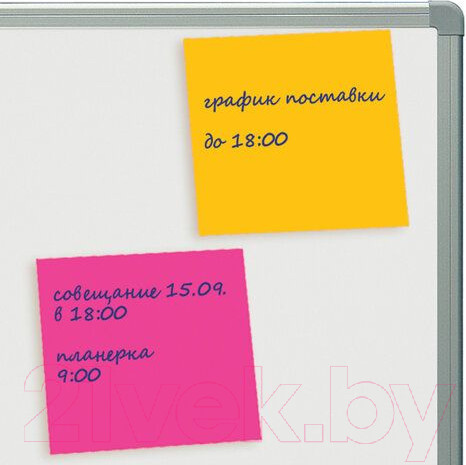 Изображение товара Блок для записей Staff Неоновый / 129351