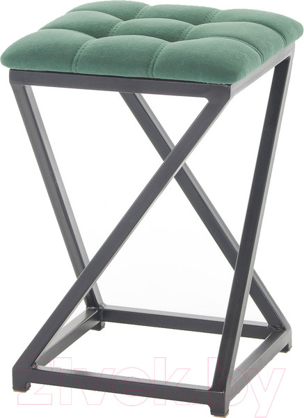 Изображение товара Табурет AMC Comfort 8.1.9 (ткань зеленый/черный)