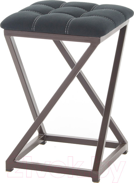 Изображение товара Табурет AMC Comfort 8.2.1 (ткань черный/коричневый)