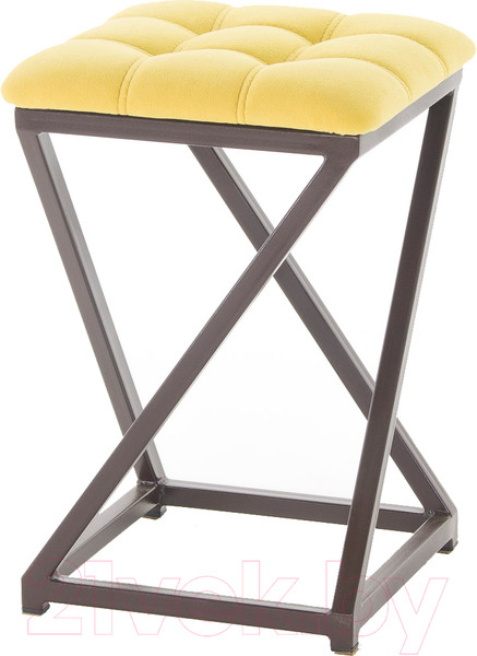 Изображение товара Табурет AMC Comfort 8.2.15 (ткань желтый/коричневый)