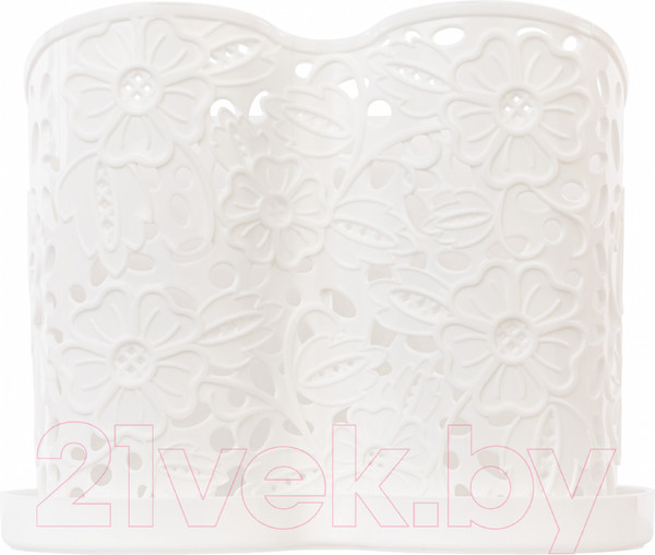 Изображение товара Органайзер для столовых приборов Альтернатива Сердце / М6252 (белый)