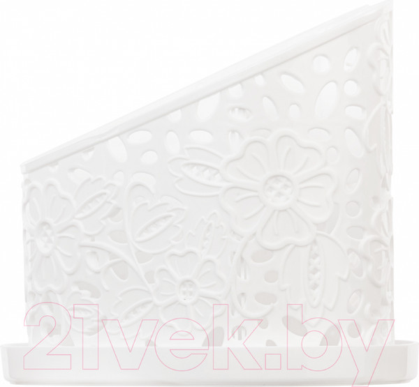 Изображение товара Органайзер для столовых приборов Альтернатива Сердце / М6252 (белый)