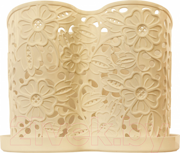 Изображение товара Органайзер для столовых приборов Альтернатива Сердце / М6253 (светло-желтый)