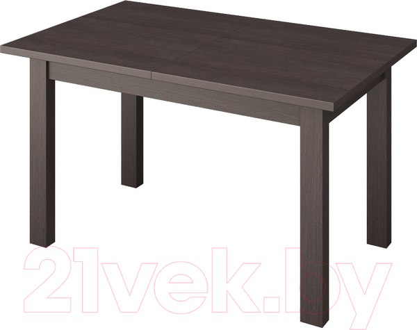 Изображение товара Обеденный стол Senira Кастусь 120-160x75 (венге/венге)