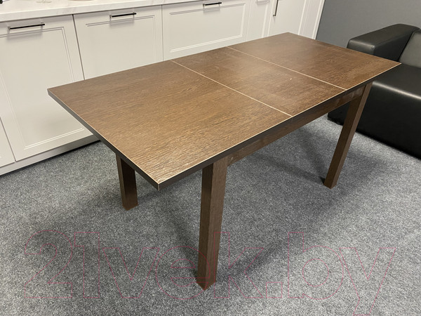 Изображение товара Обеденный стол Senira Кастусь 120-160x75 (венге/венге)