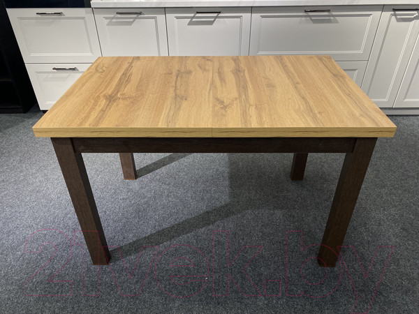 Изображение товара Обеденный стол Senira Кастусь 100-130x60 (дуб вотан/венге)