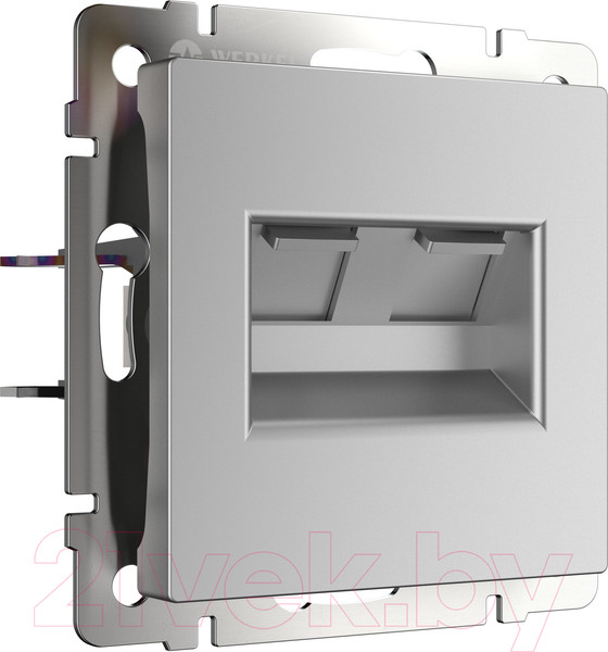 Изображение товара Розетка Werkel W1181106 / a051523 (серебристый)
