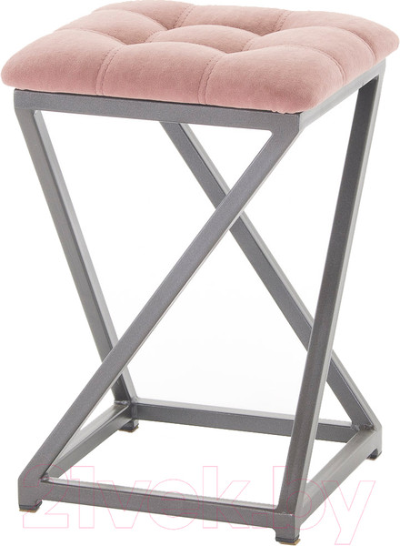 Изображение товара Табурет AMC Comfort 8.4.7 (ткань розовый/графит)