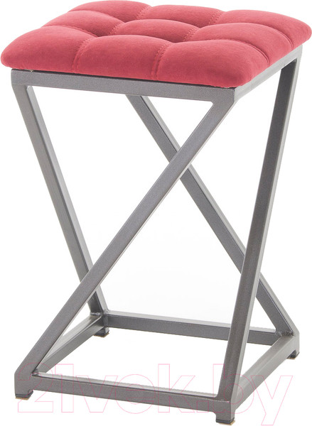 Изображение товара Табурет AMC Comfort 8.4.8 (ткань красный/графит)