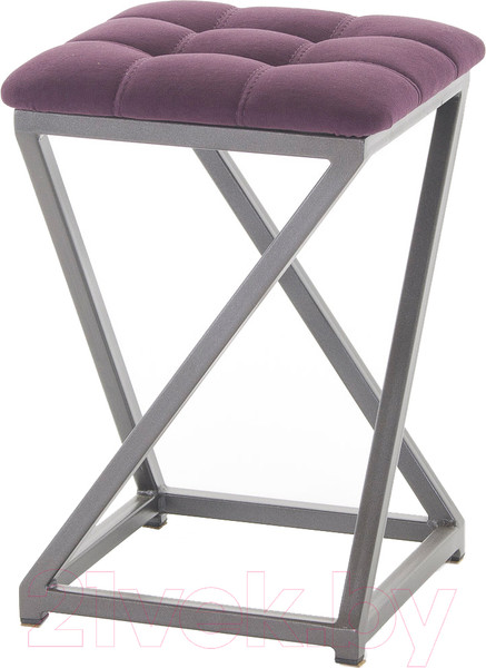 Изображение товара Табурет AMC Comfort 8.4.14 (ткань баклажан/графит)