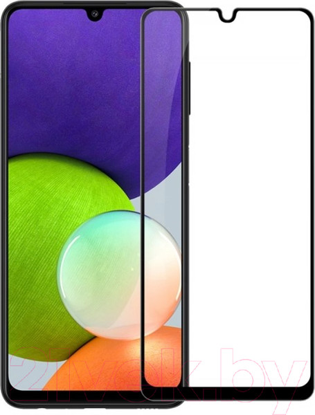 Изображение товара Защитное стекло для телефона Case Full Glue для Galaxy A22 4G (черный)