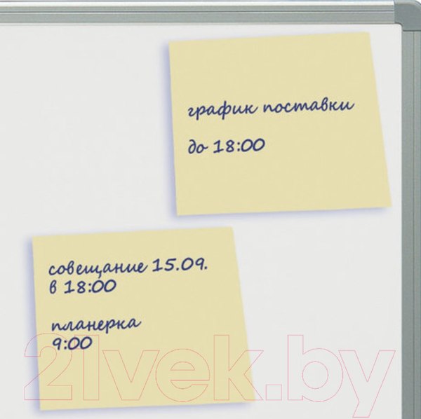 Изображение товара Блок для записей Brauberg Пастельный / 122690 (желтый)