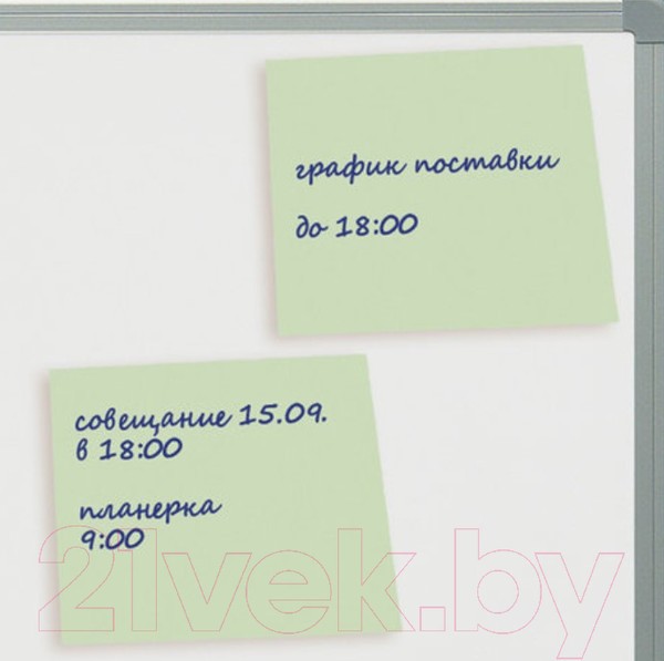 Изображение товара Блок для записей Brauberg Пастельный / 122696 (зеленый)