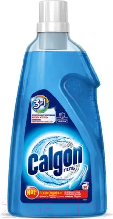 Изображение товара Средство для смягчения воды Calgon Гель предотвращения образования известкового налета (1.5л)