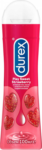 Изображение товара Лубрикант-гель Durex Play Sweet Strawberry  (100мл)