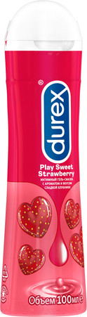 Изображение товара Лубрикант-гель Durex Play Sweet Strawberry  (100мл)