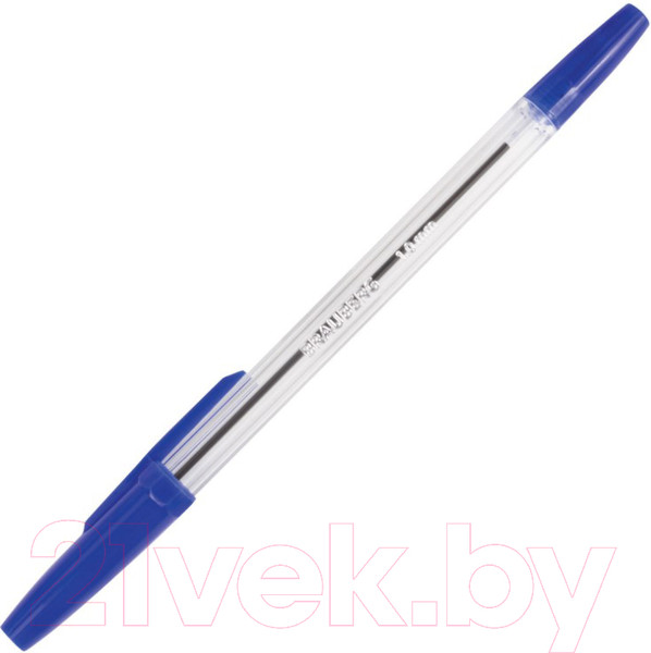 Изображение товара Набор шариковых ручек Brauberg Line / 141099 (4шт, синий)