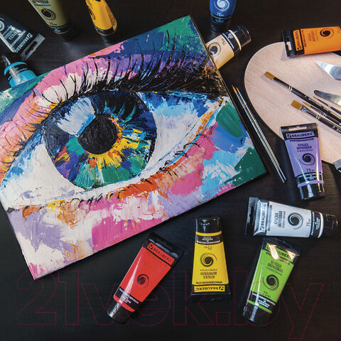 Изображение товара Акриловые краски Brauberg Art Classic / 191722 (24шт)