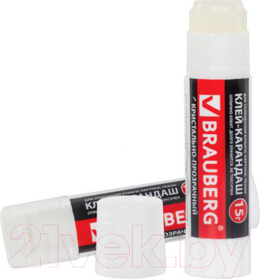 Изображение товара Клей-карандаш Brauberg Crystal / 224337