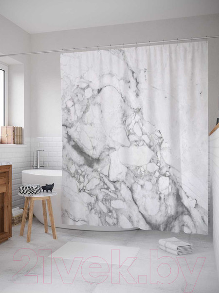 Изображение товара Шторка-занавеска для ванны JoyArty Брызги воды / sc_18911