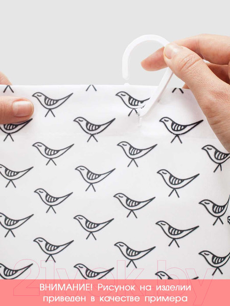 Изображение товара Шторка-занавеска для ванны JoyArty Добрый медведь в цветах / sc_14555