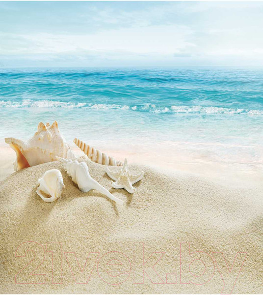 Изображение товара Шторка-занавеска для ванны JoyArty Песчаные останки / sc_8255